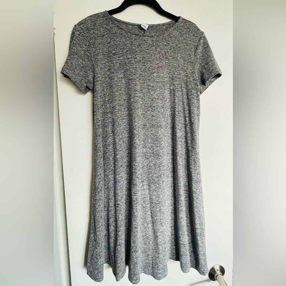 Old Navy Heather Gray Tshirt Dress